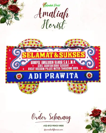 Papan Bunga Ucapan Selamat Dadirejo